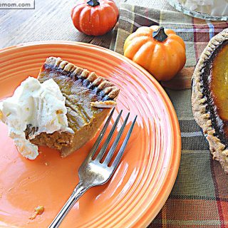 Healthier Pumpkin Pie: Low Calorie & Low Sugar