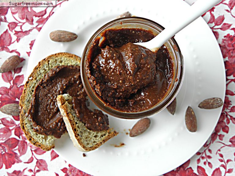 Chocolate Almond Butter Spread: [Gluten & Sugar Free] - Sugar-Free Mom