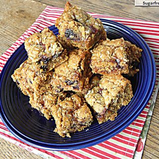Whole Wheat Berry Crumb Bars