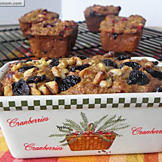 Petite Cranberry Apple Breads: [Low Sugar & Diabetic Friendly]