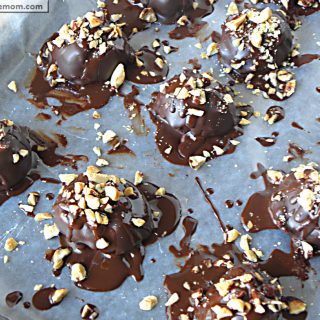 No Bake Honey Peanut Butter Balls: {Gluten & Dairy Free}