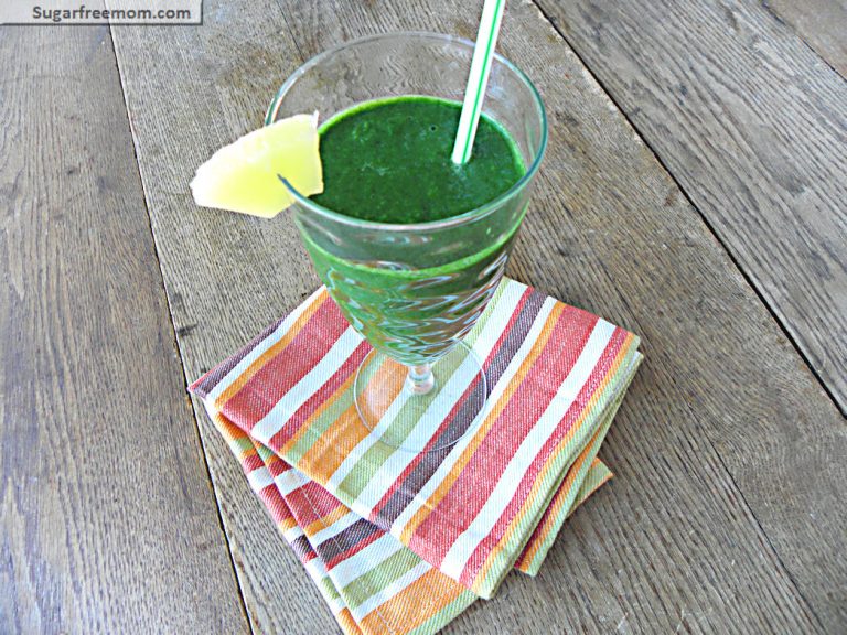 Pineapple Green Protein Smoothie: [Gluten & Dairy Free]