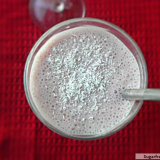 Strawberry Coconut Protein Smoothie: Sugar & Dairy Free