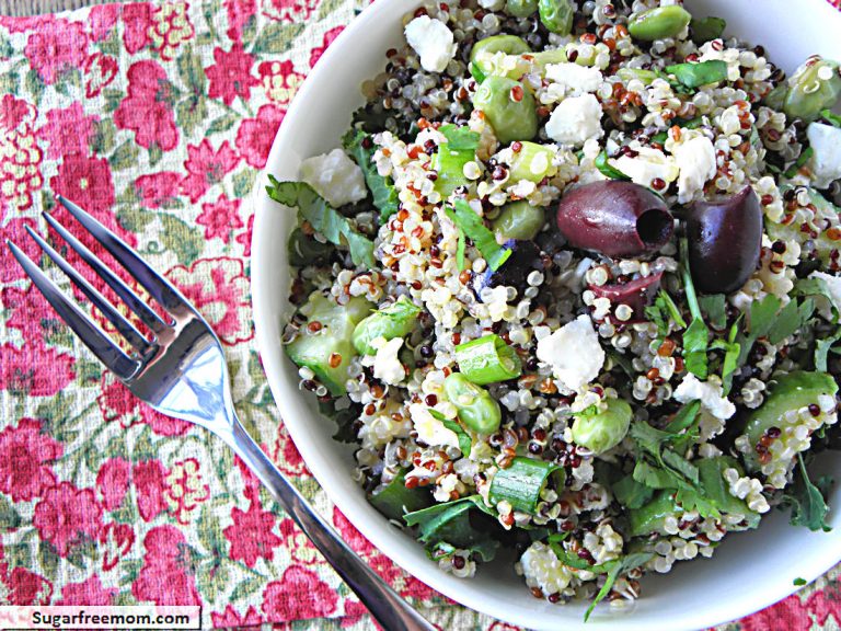 Meatless Monday: Greek Style Tri-Color Quinoa Salad