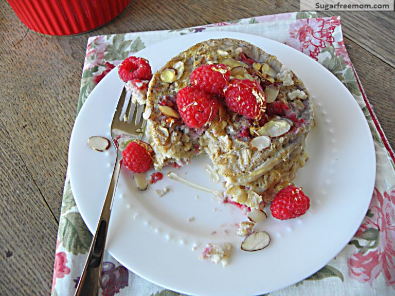 Oatmeal Berry Breakfast Cake [Dairy, Gluten & Sugar Free]