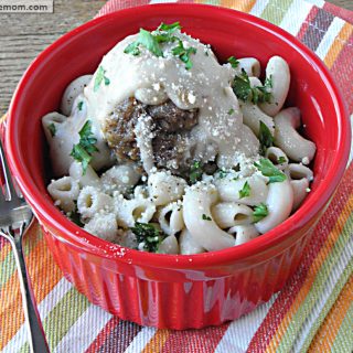 Creamy Crock Pot Turkey Meatballs [Gluten Free]