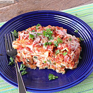 Lightened Up Crock Pot Lasagna [Gluten Free]