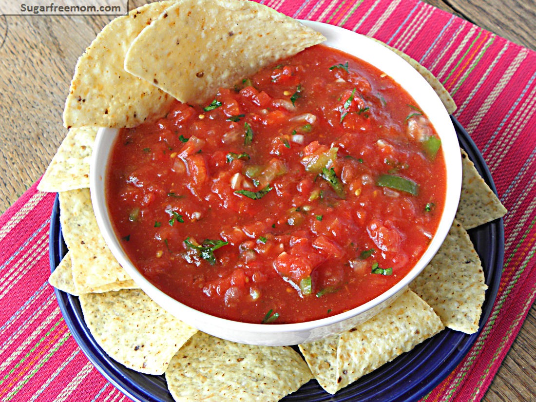 Best Homemade Chunky or Restaurant Style Salsa Recipe