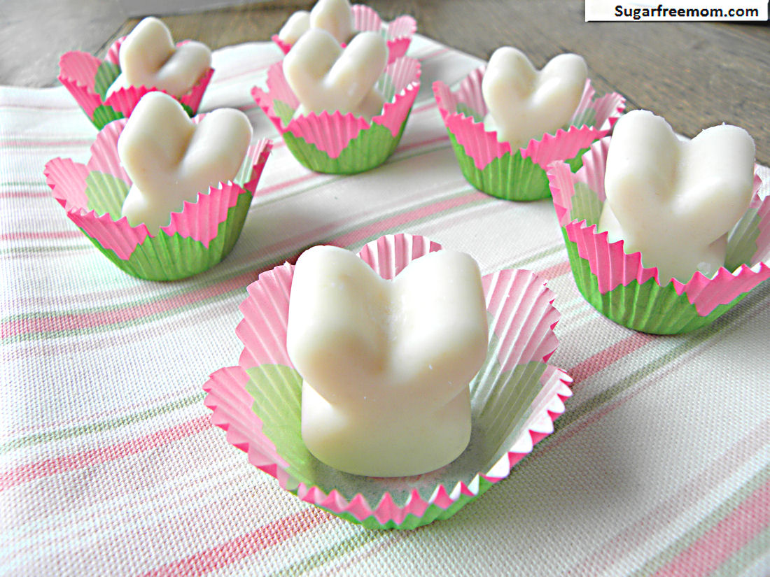 No Bake Coconut Butter Easter Bunnies No Sugar Added Dairy Gluten Free