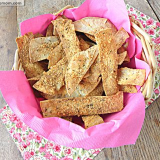 Parmesan Corn Tortilla Crisps