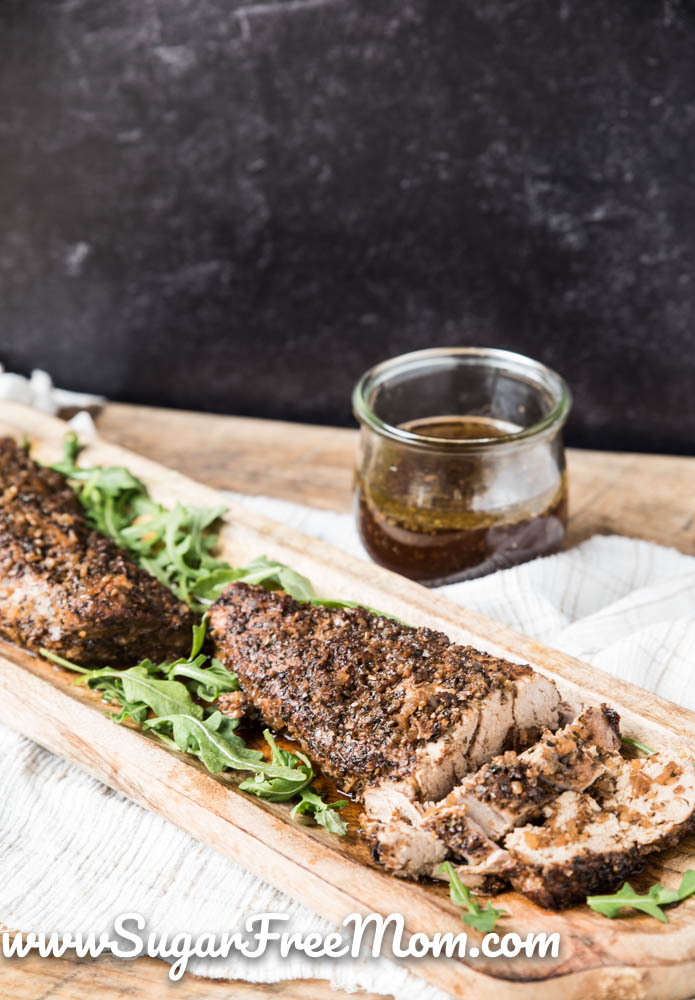 Slow Cooker Balsamic Pork Tenderloin Keto Low Carb