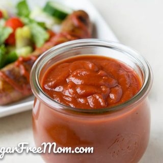 Healthier Low Carb Homemade Tomato Ketchup