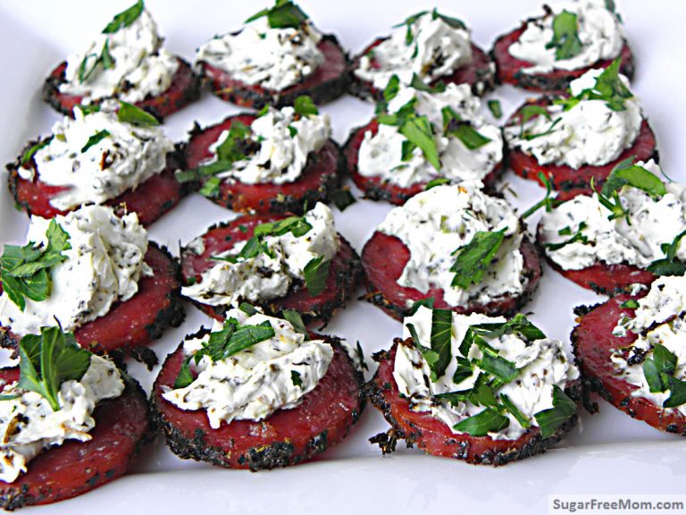 Baked Crisp Salami & Cheese {Carb-less} Appetizer