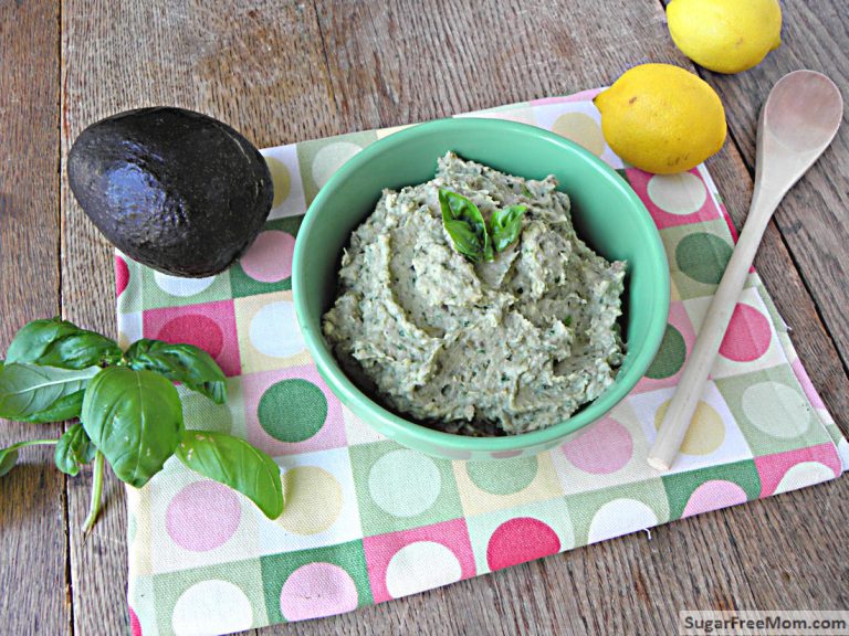 Avocado Bean Dip {Dairy & Nut Free}