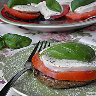 Grilled Caprese Style Portobellos