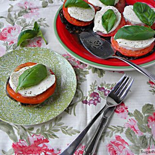 Grilled Caprese Style Portobellos