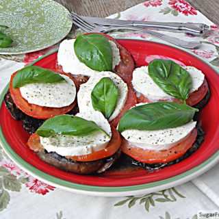 Grilled Caprese Style Portobellos