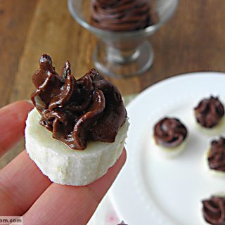 Low Carb Chocolate Cream Banana Bites