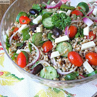 Mediterranean Farro Salad
