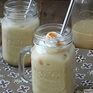 Sugar Free Spiced Iced Chai Coffee Latte