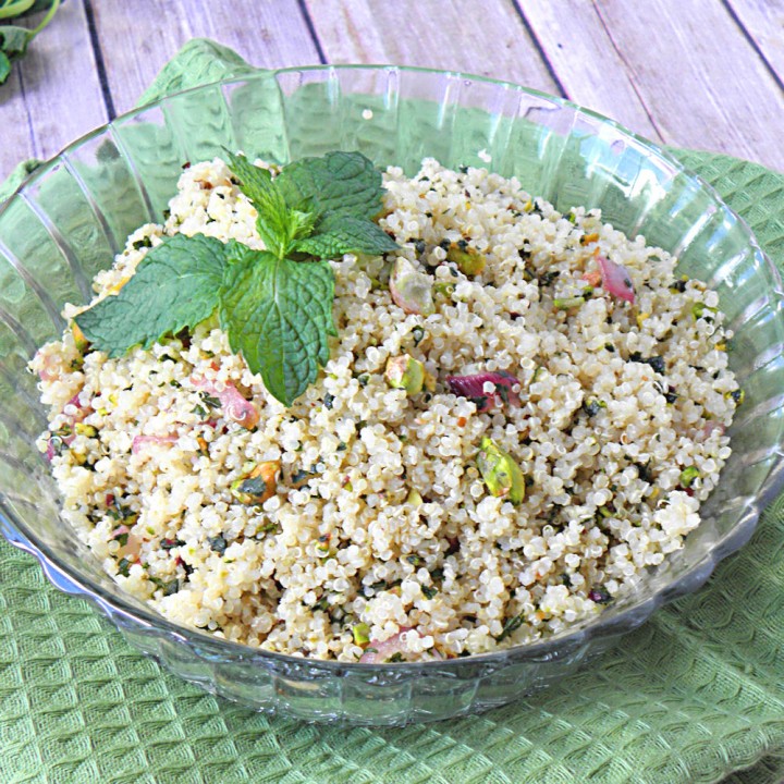 Pistachio Mint Quinoa