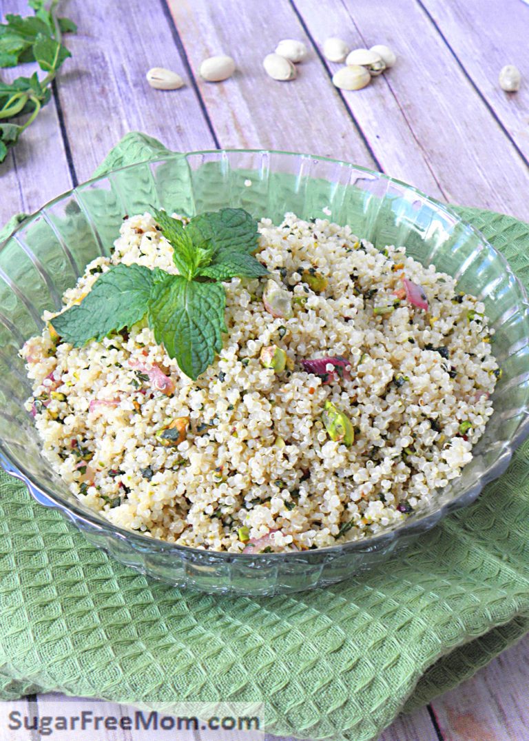 Pistachio Mint Quinoa