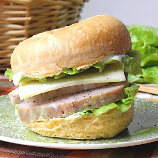 Pork Tenderloin Fontina [Grain Free] Sandwich