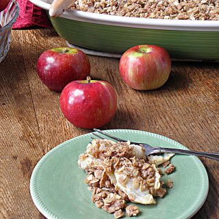 Gluten Free No Sugar Added Apple Crisp