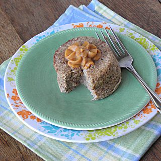 Peanut Butter Flax Single Serving Muffin {Gluten Free, Dairy Free & Low Carb}