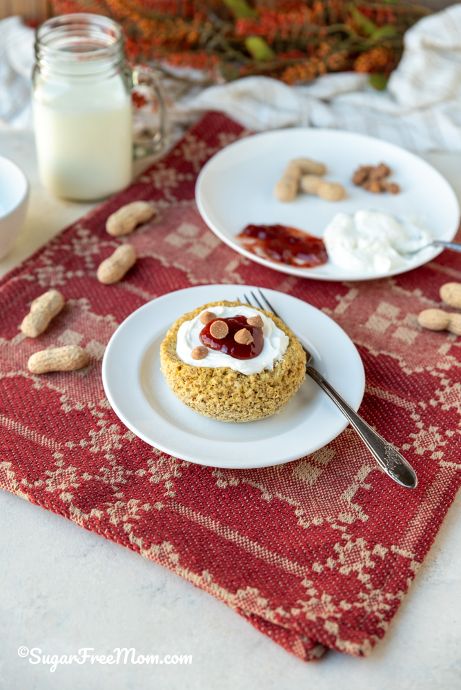 Keto Peanut Butter Mug Muffin
