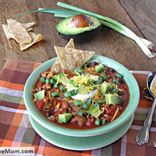 Low Fat Crock Pot Taco Soup