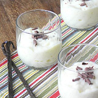 low carb vanilla pudding
