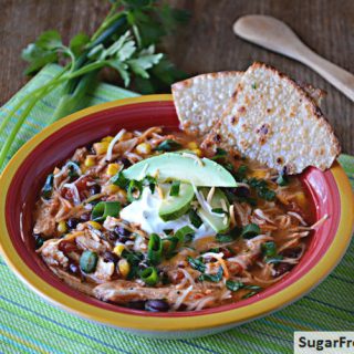 Crock Pot Chicken Enchilada Soup