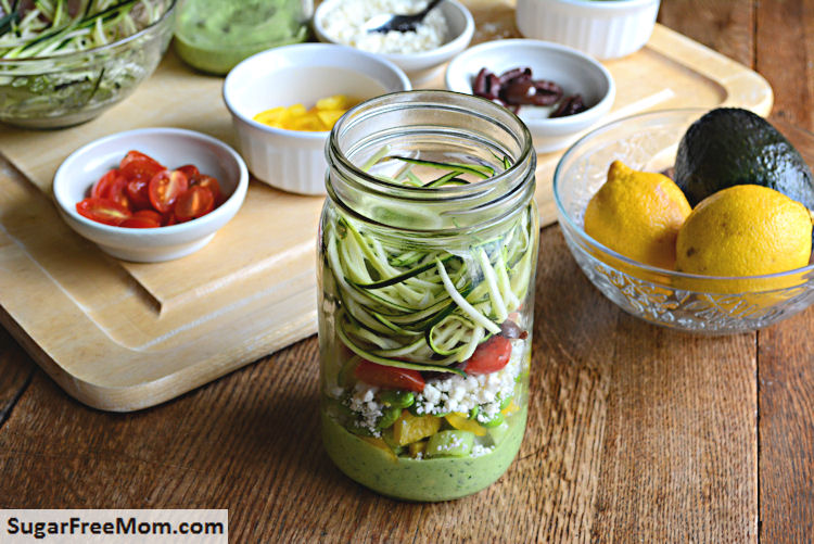 Quick and Easy Mason Jar Pasta Salad