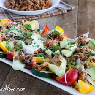 Healthier Chip Free Nachos