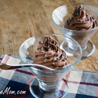 Sugar-Free Mint Chocolate Cheesecake Mousse