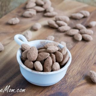 Sugar-Free Cocoa Dusted Almonds