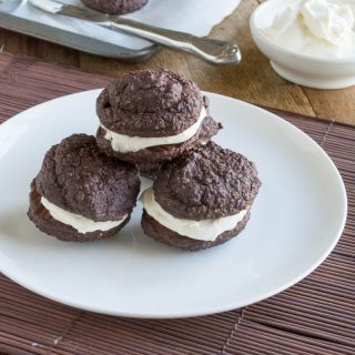 Sugar-Free Chocolate Oatmeal Whoopie Pies