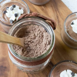 Instant Homemade Sugar-Free Chocolate Pudding Mix