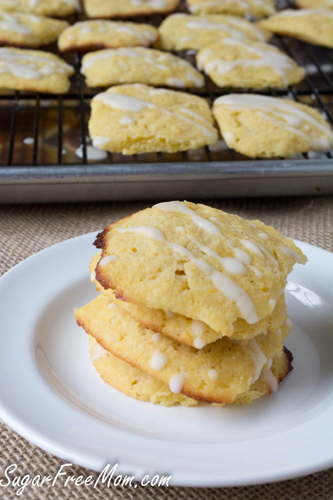 Sugar Free Lemony Butter Cookies Low Carb Gluten Free