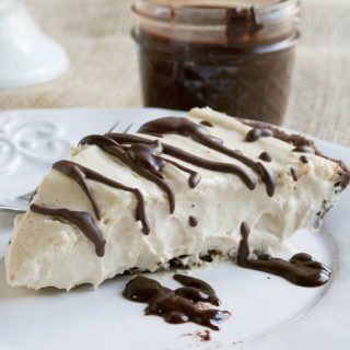 Sugar- Free Peanut Butter Cheesecake Mousse Pie {Keto, No Bake}