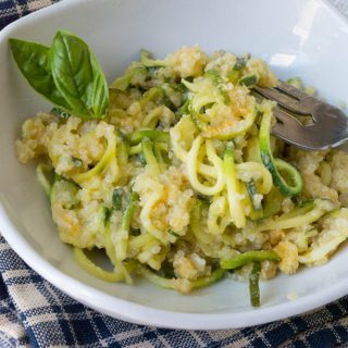 Cheesy Zucchini Pasta Quinoa Bake