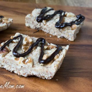 No Bake Maple Vanilla Protein Bars (Keto, Low Carb)