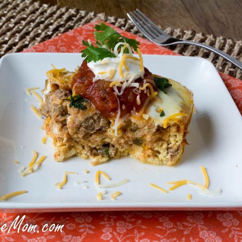 Slow Cooker Keto Mexican Breakfast Casserole {Low Carb & Gluten Free}