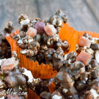 3 Ingredient Chocolate Popcorn Bark