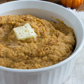 Keto Low Carb Pumpkin Cauliflower Mash