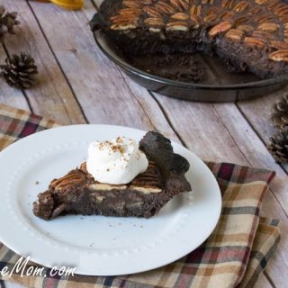 Low Carb Chocolate Pecan Pie