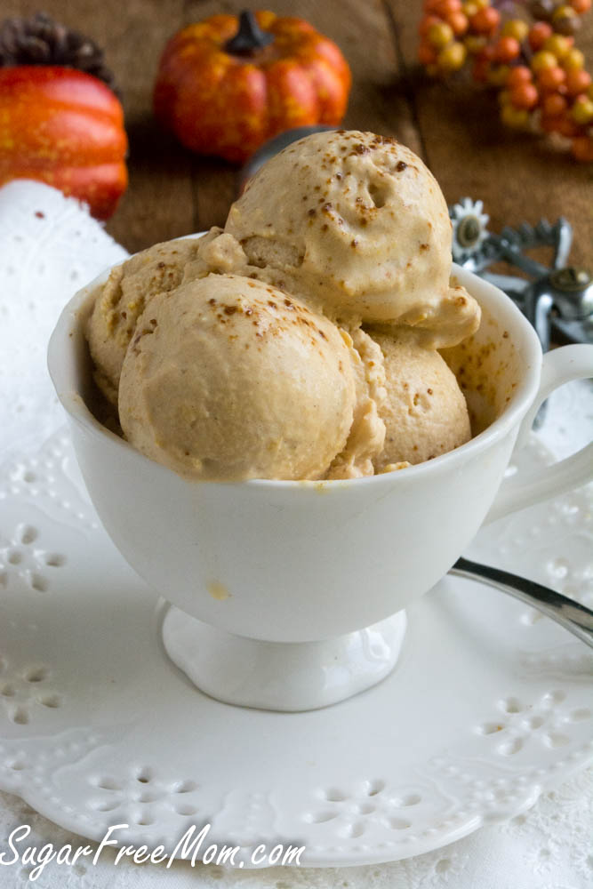 Sugar-Free Pumpkin Ice Cream