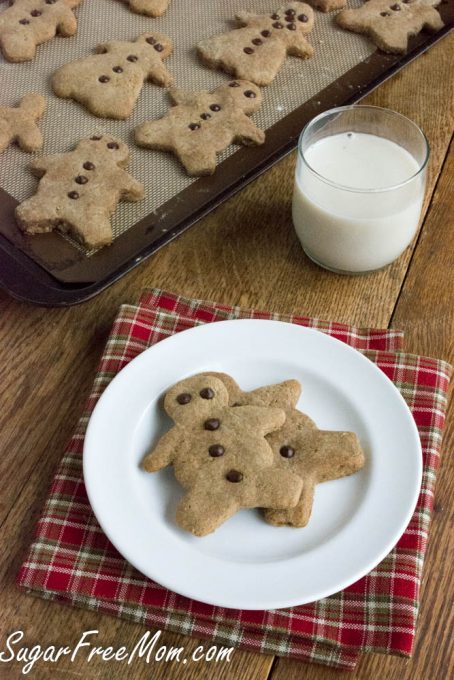 Sugar Free Low Carb Keto Soft Gingerbread Cookies - Sugar-Free Mom