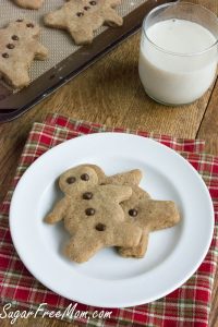 Sugar Free Low Carb Keto Soft Gingerbread Cookies - Sugar-Free Mom